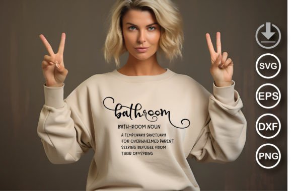 Bathroom Noun Embroidery Design Review