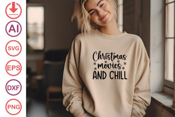 Christmas Movies and Chill Embroidery Review