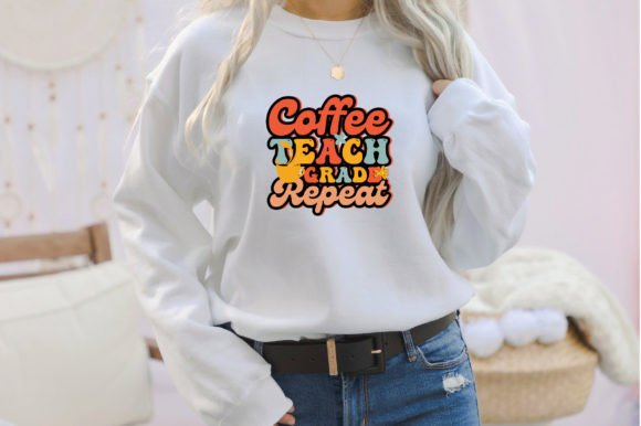 Coffee, Teach, Grade, Repeat Embroidery Design Review