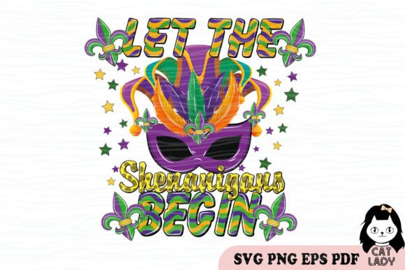 Let the Shenanigans Begin Mardi Gras Embroidery Design Review