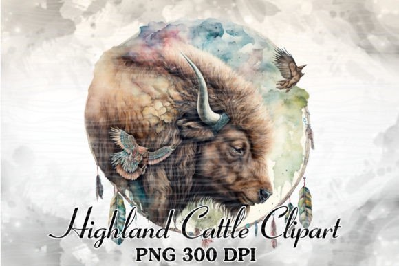 Peaceful Highland Cattle Watercolor Embroidery Design Review