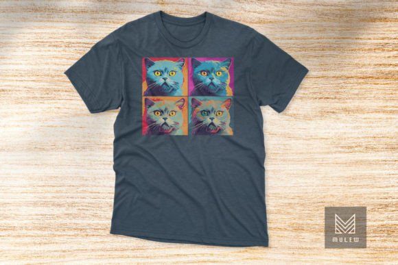 Pop Art British Shorthair Embroidery Design Review