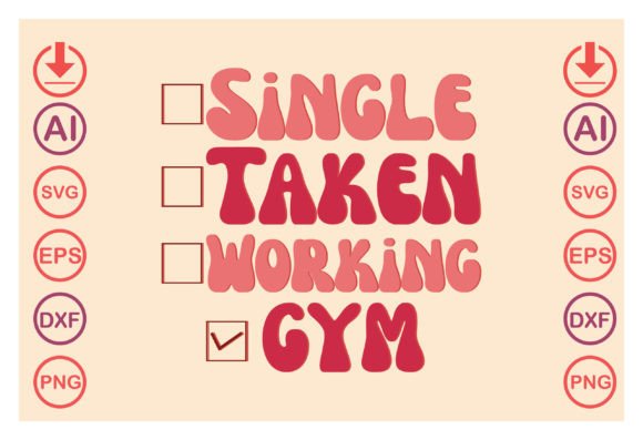 Single Taken Working Gym Embroidery Design Review
