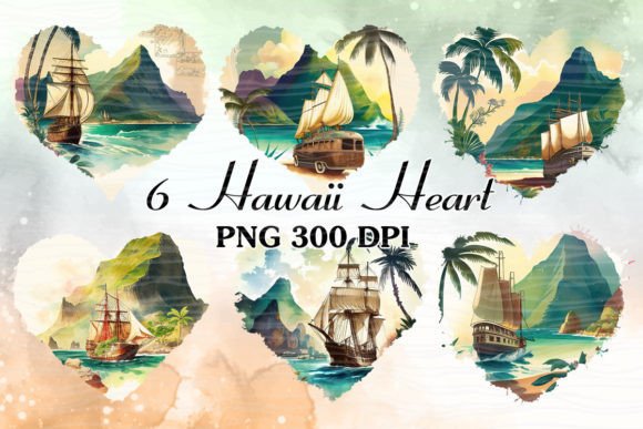 Vintage Hawaii Heart Watercolor Embroidery Review